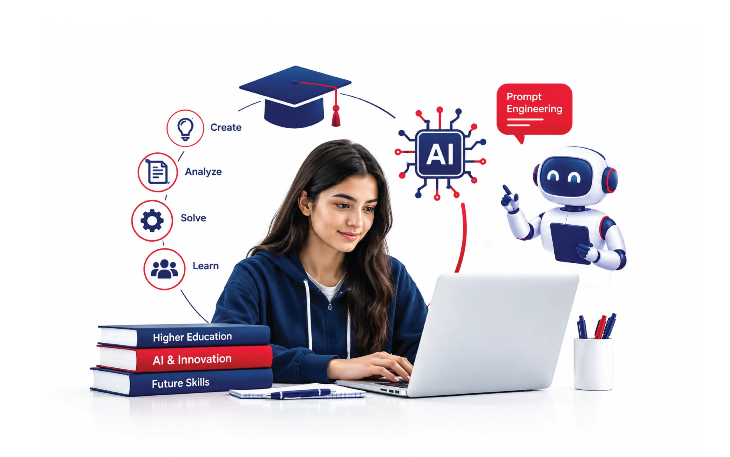 Integrating Applied AI and Prompt Engineering into Higher Education